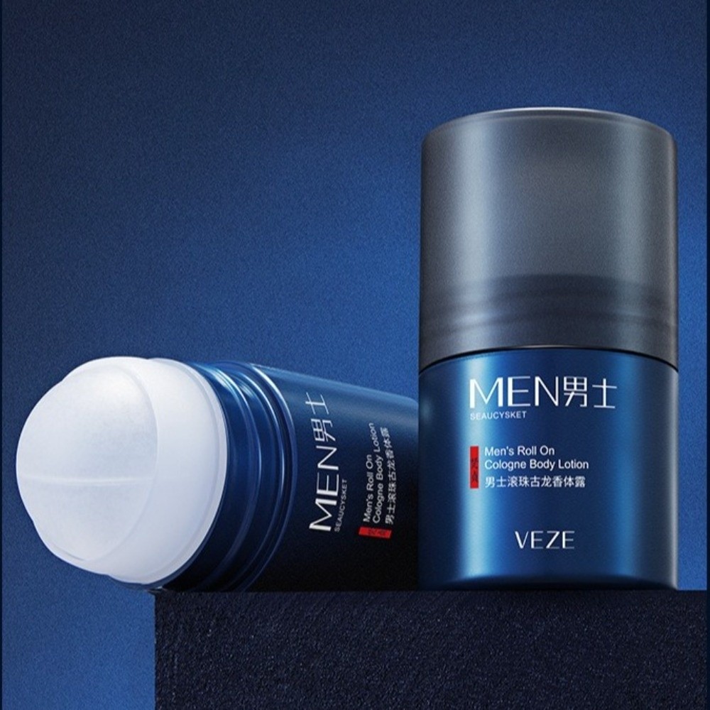 Cologne Solid Balm - Draagbare 50ml Heren Eau de Cologne,