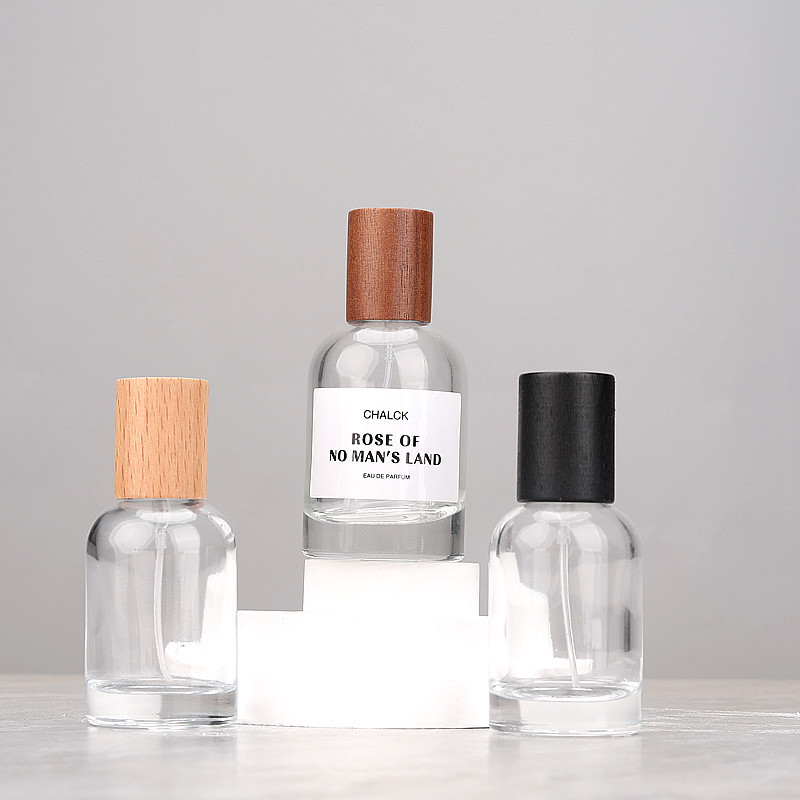 Perfume Fragrance Story - 50 ml ronde glazen parfumflesje heldere