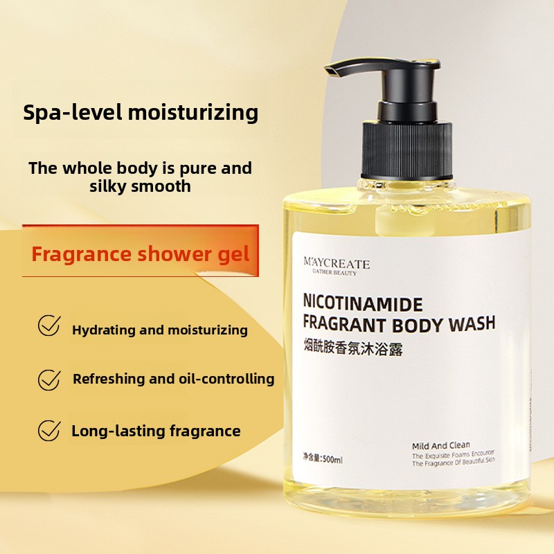 Perfume Fragrance Lotion - Niacinamide Body Wash Lichaamsverzorgende en hydraterende