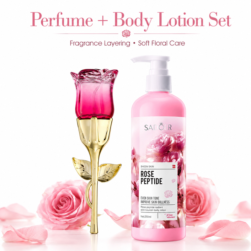 Rozenparfum & Bodylotion Set v - Perfume Fragrance Lotion recensie en prijs