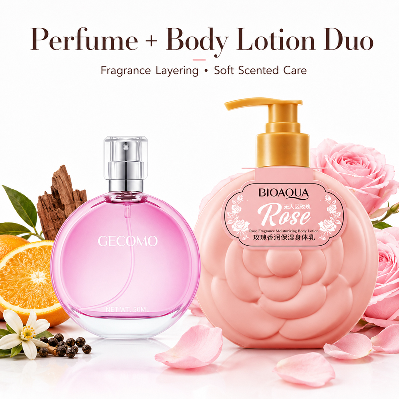 GECOMO Damesparfumset 50ml + R - Perfume Fragrance Lotion recensie en prijs